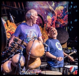 NBA great BILL WALTON plays drums with Grateful Dead spin-off Dead &amp; Company last week