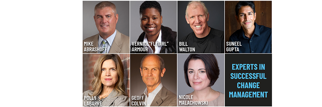 7 Top Keynote Speakers on Successful Change Management in Organizations